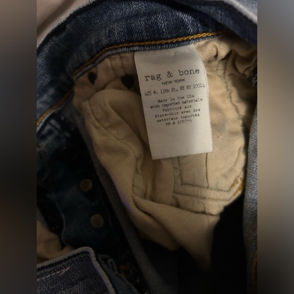 Rag & Bone Standard Issue Fit 1 Skinny Jeans - Picture 7 of 10